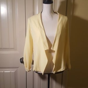 Yellow blazer